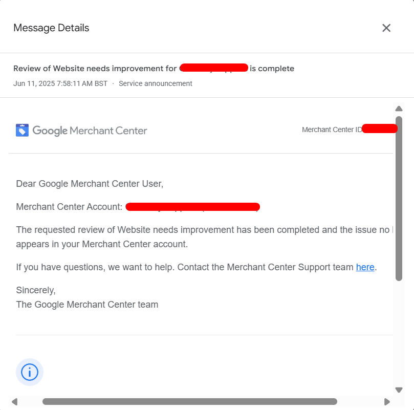 Website needs improvements issue fixed